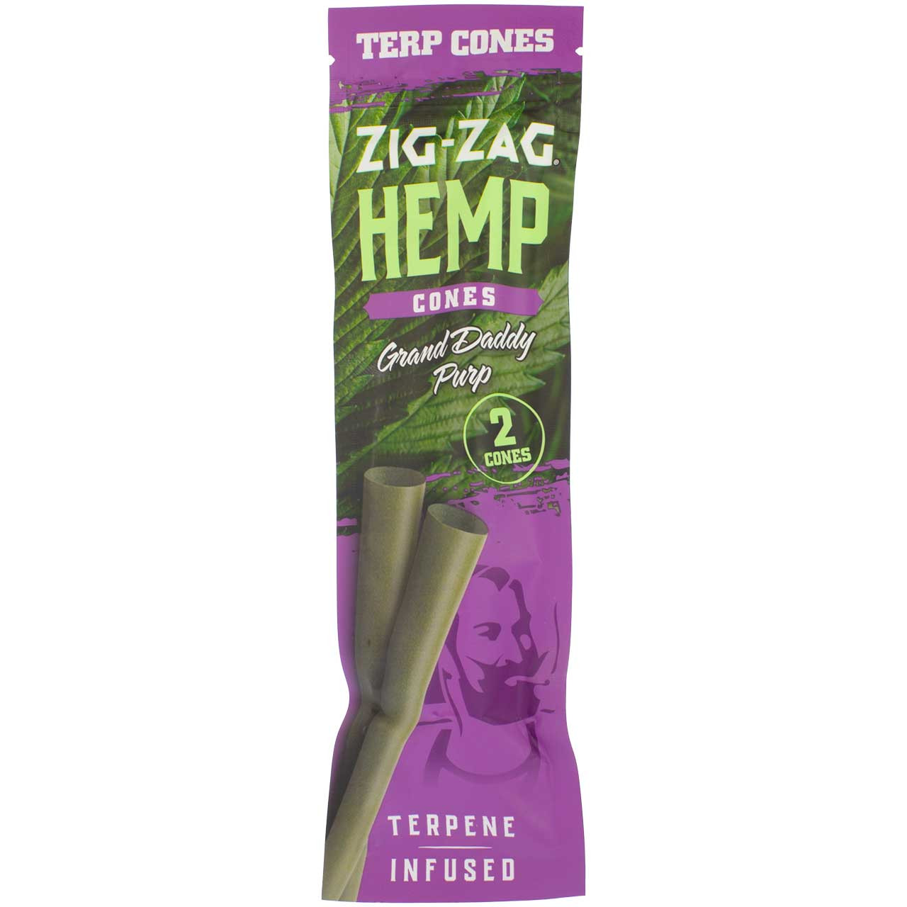 Zig-Zag Grand Daddy Purp Terp Hemp Cones | Waterbeds 'n' Stuff
