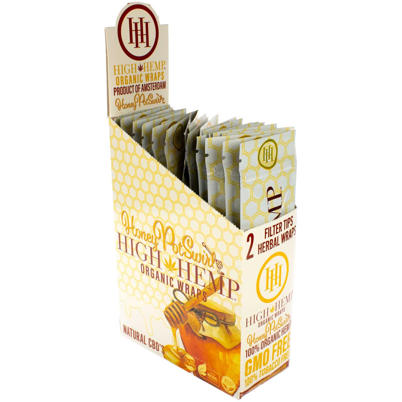 High Hemp Organic Wraps - Honey Pot Swirl | Waterbeds 'n' Stuff