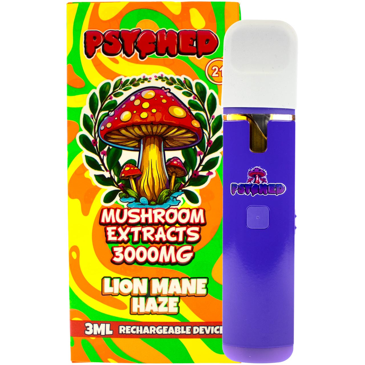 Mushroom Tincture Psyched Cordyzen Mushroom Vape 6G (6ML) | CaliGlow -  CaliGlow Distro Reishi Mushroom Tincture