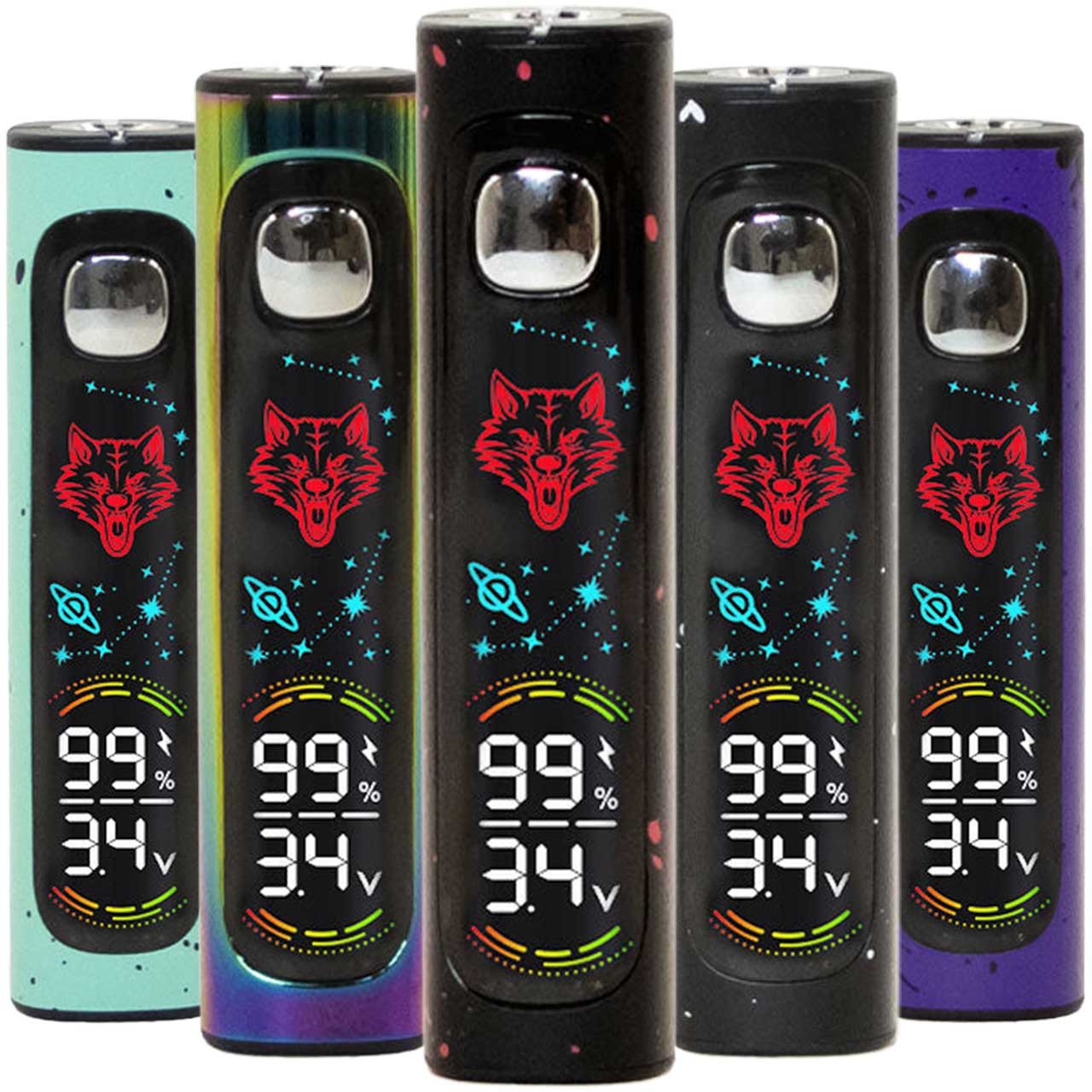 vape lost mary price Wulf Mods Pro-Digit Variable Voltage Battery – 510 Thread Vape Pen with  OLED Display