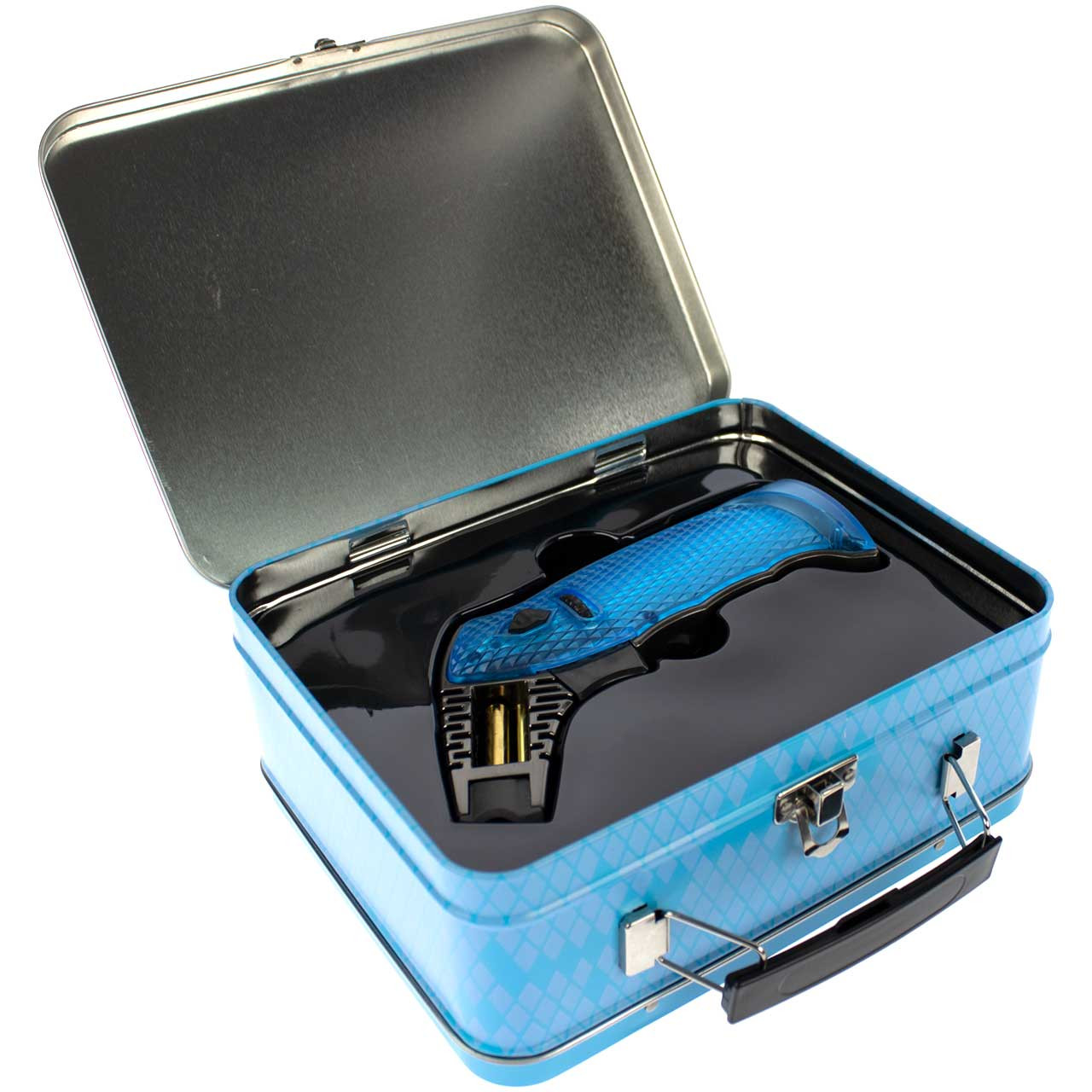 Special Blue Full Metal Pro Torch with Stash Box - Blue