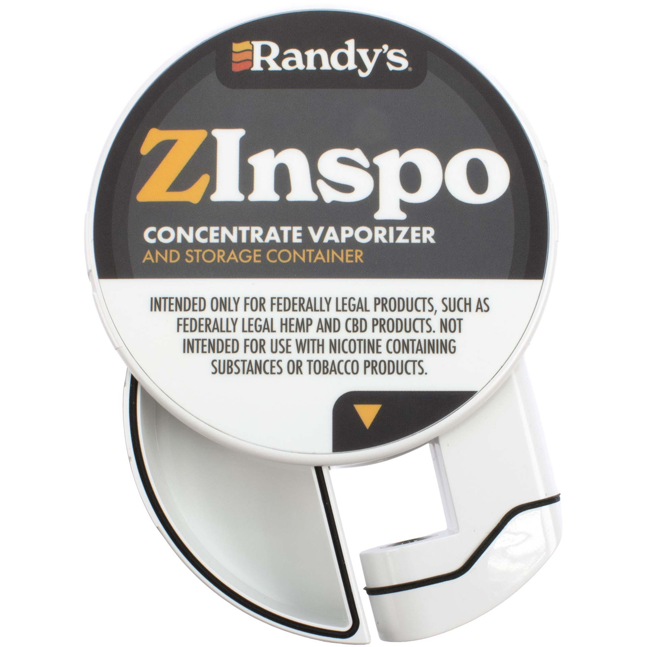 Randy's ZInspo Stealth 510 Cartridge Vaporizer – Deepchill Black