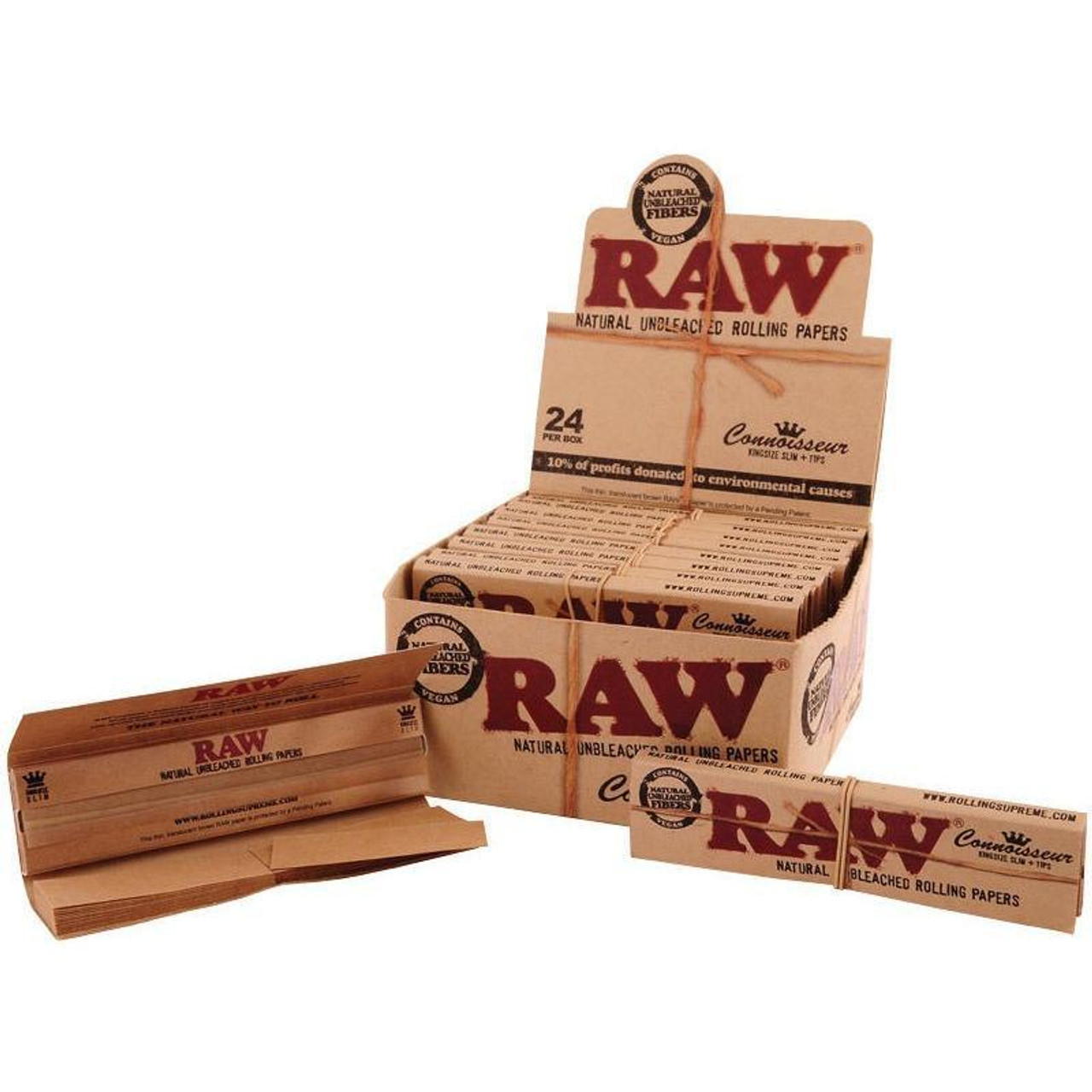 RAW Papers - Connoisseur w/ tips