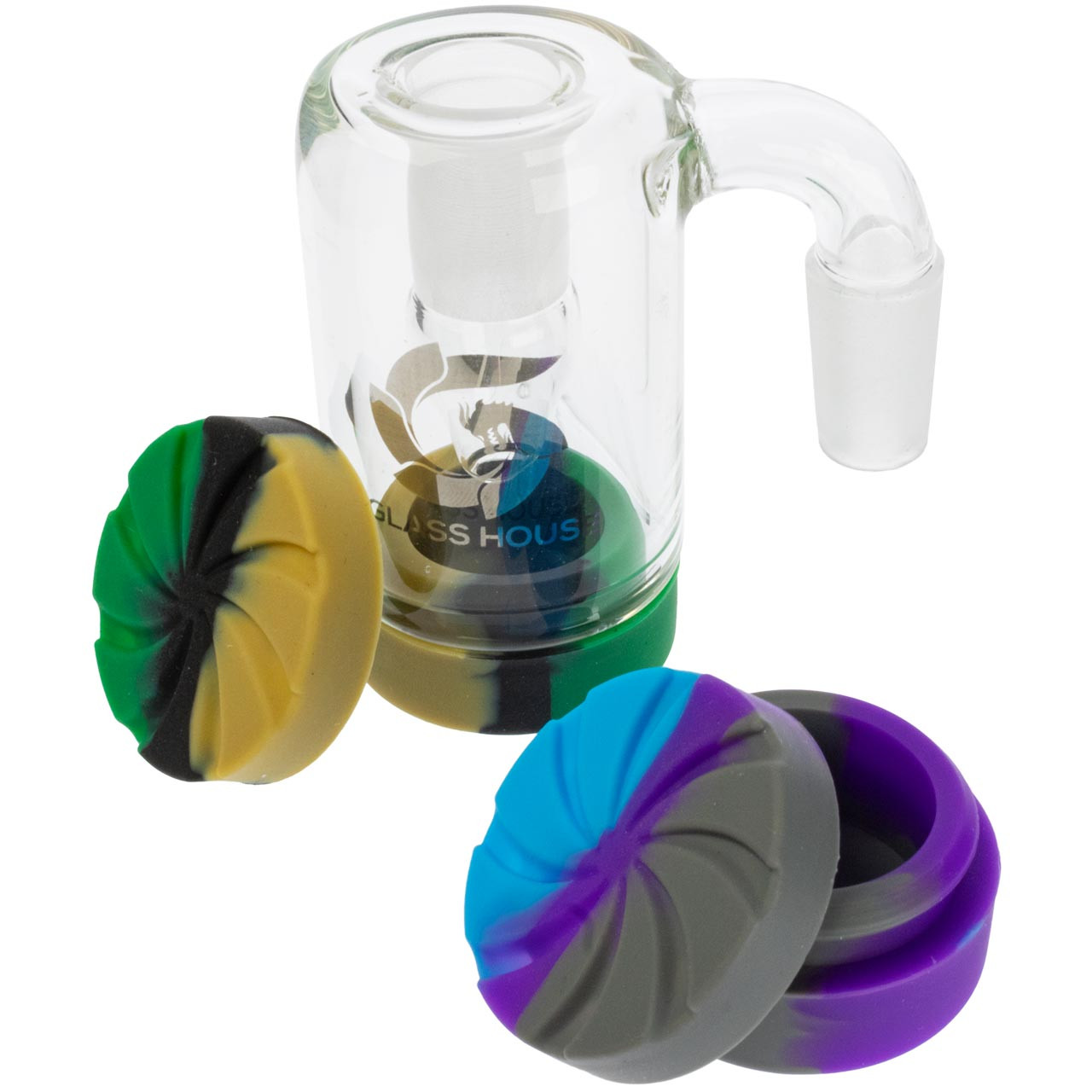 90 Degree Reclaimer Kit with Silicone Jar