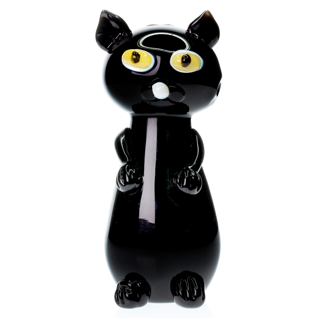 Black Cat Vero Cortado Glass