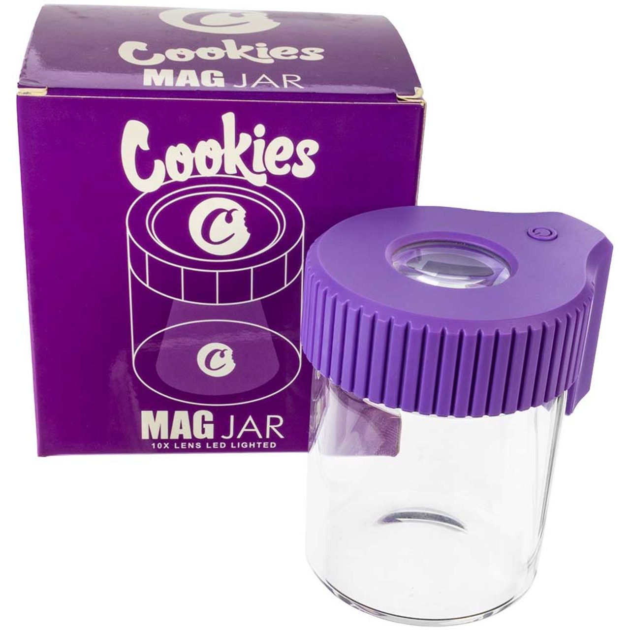 Wholesale Cookies 3 Parts Purple Stacked Regular Storage Jar