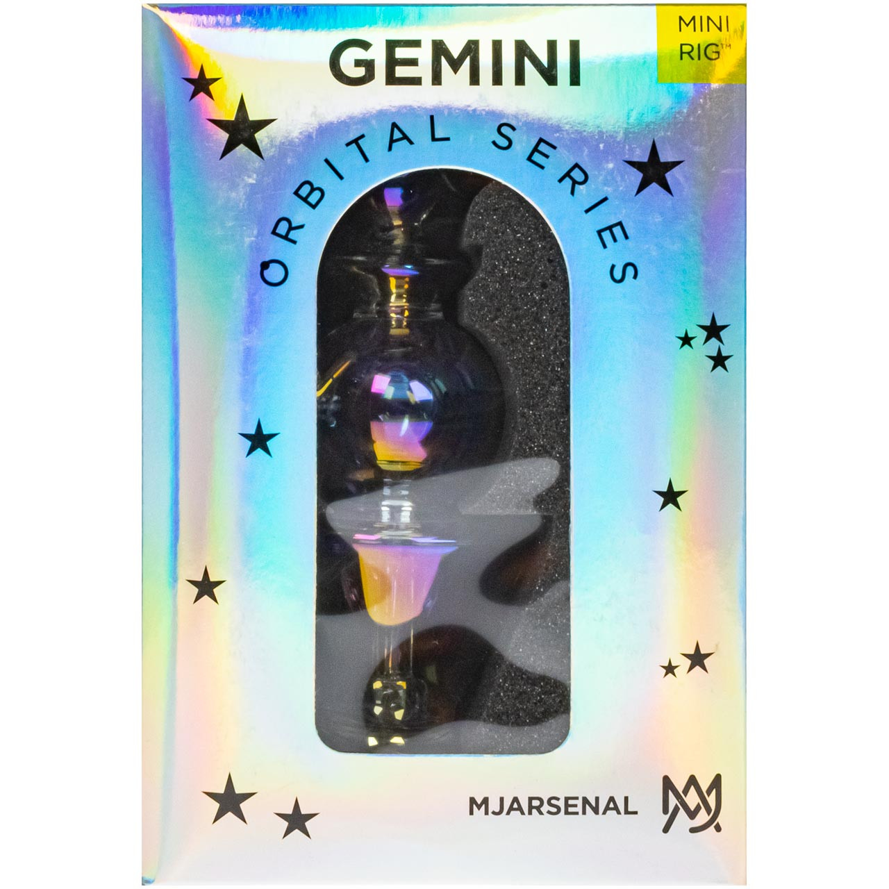 CRYSTAL JEMMY 3点セット（ナイトA×2＋MR LIPO） MJ Arsenal Limited Edition Iridescent Gemini Mini Rig