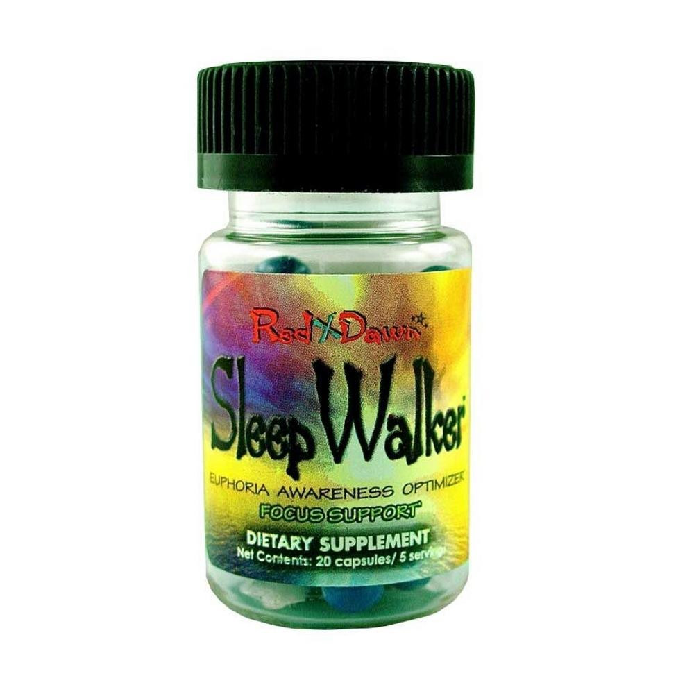 Red Dawn Sleepwalker 20 Capsule Bottle Mood Enhancer