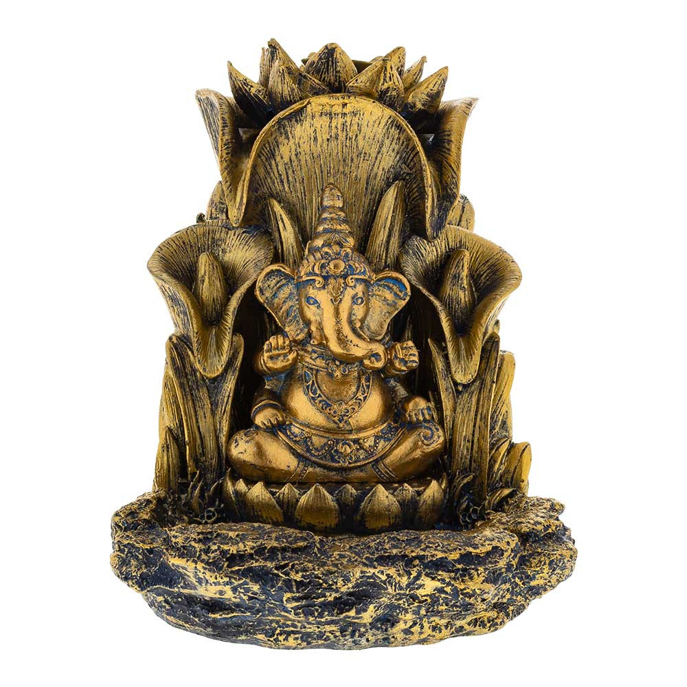 Ganesha Backflow Incense Burner Hindu God