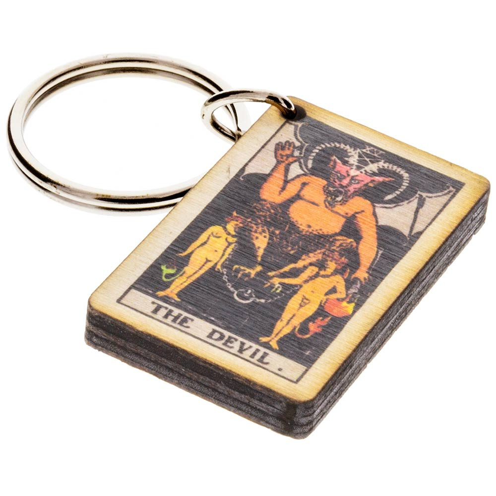 The Devil Tarot Keychain