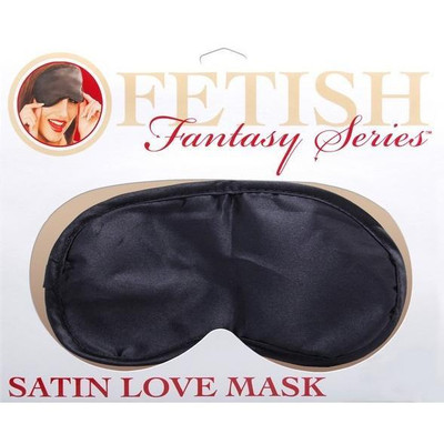 Fetish Fantasy Satin Love Mask in Black
