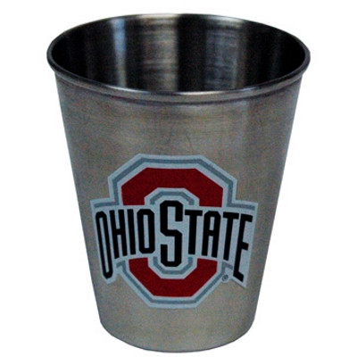 Ohio State Stainless Steel Shot Glass
