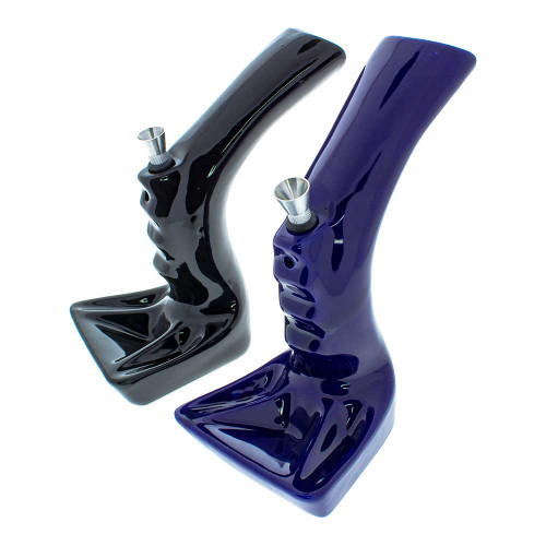 Ceramic Smoke Scope Bong with Grip and Tray Lowest Price Online