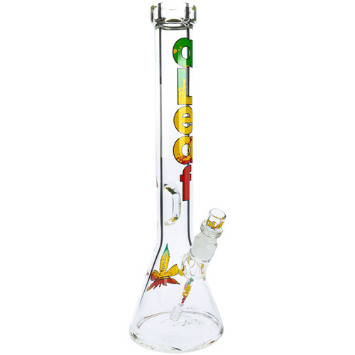 aLeaf 18" Spec Head Beaker Bong, Assorted Colors