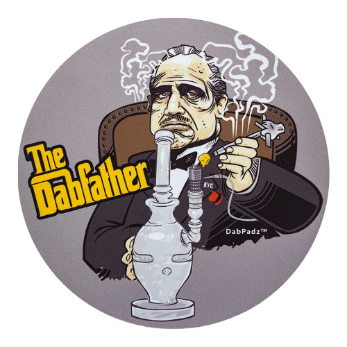 Large 8" Round Dab Pads NonSlip Graphic Pads