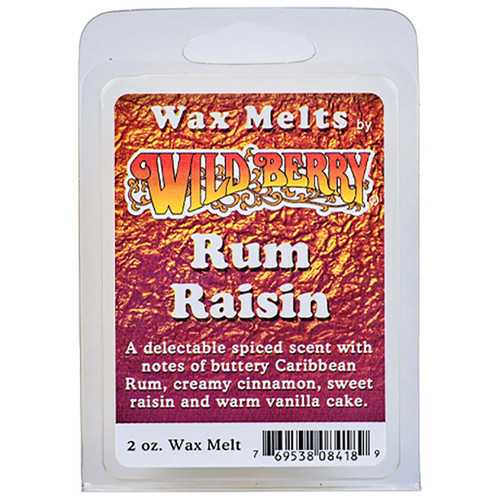A single pack of Rum Raisin Wax Melt.