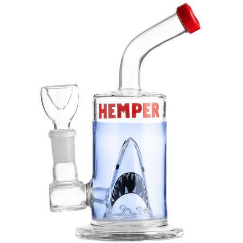 Hemper 7" Shark Rig For Sale Lowest Price Online Glass Bongs For Sale