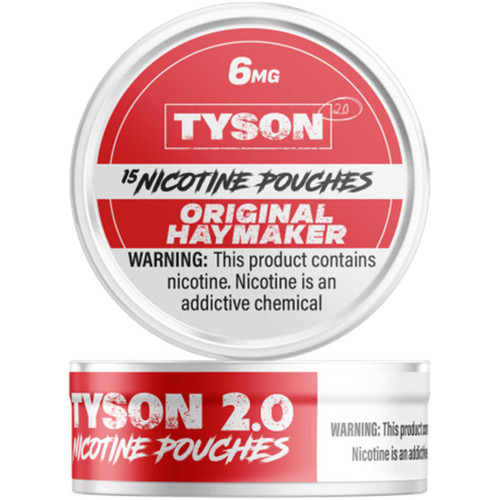 Tyson 2.0 Nic Pouches - Original Haymaker, 6 mg