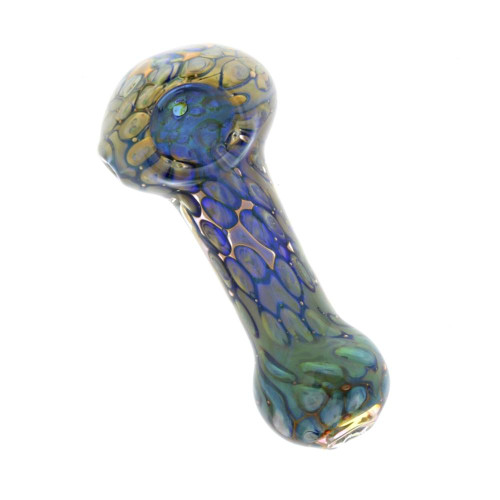 Fancy Double Blown Glass Handpipe 3.5"