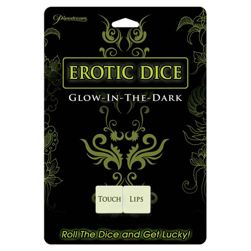 Glow-in-the-Dark Erotic Dice