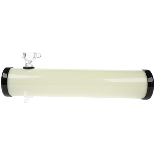 Profile view of this 10" Glow-in-the-Dark Acrylic Steamroller.