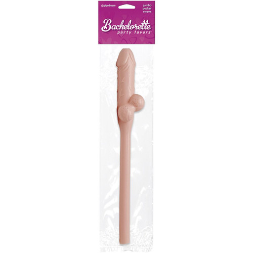 Jumbo Suckin Straw Adult Gift Bachelorette Party Favor Novelty Penis Straw