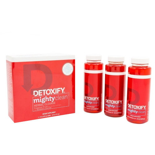 Detoxify Mighty Clean herbal cleanse package contents