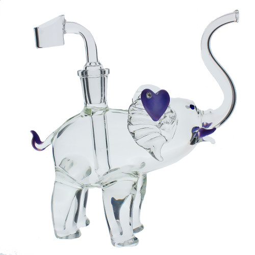 Elephant Rig with Heart side view