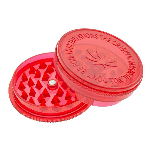 62mm 2 Part Slim Acrylic Grinder