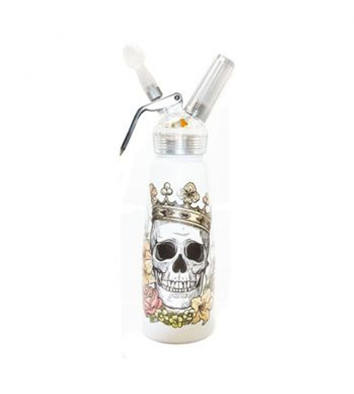 Skull King Aluminum Whipped Cream Dispenser, 1 Pint