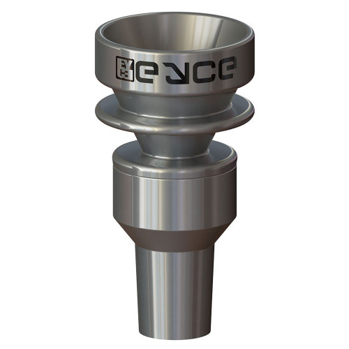 Eyce 10mm Reversible Titanium Bowl can be flipped from a male to female joint.