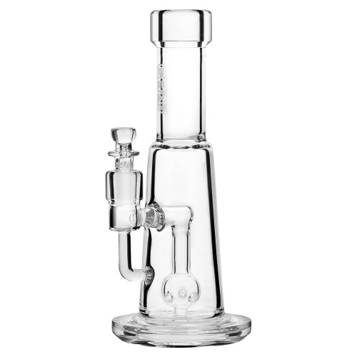 Grav Small Straight-Base with Orb Perc Waterpipe Bong