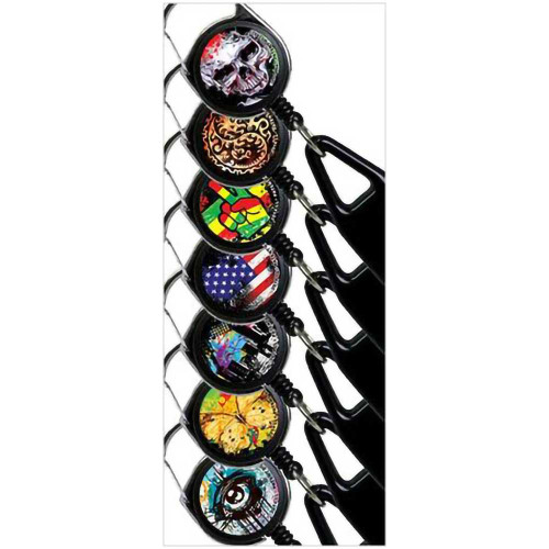 Premium Lighter Leash Retractable Holder – 5-Pack In Assorted Colors