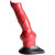 Side view of the Creature Cock Hell-Hound Canine Penis Silicone Dildo.