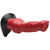 Quarter angle of this red rocket Hell-Hound canine penis dildo.