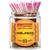 100 Harlequin-scented Wild Berry Shorties Incense Sticks in a labeled jar with their signature white-colored sticks with pink tips emerging at the top.