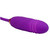 Licking Rose Toy with Thrusting Tail - Purple thrusting vibrator portion.