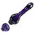 Chameleon Glass Bonehead Pipe, Blue