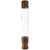 Honey Roller 6" Steamroller, Walnut Wood with Clear Glass Upright image