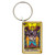 The Lovers Tarot Card keychain from above.