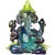 Ganesha Glass Pendant with Dichroic Accent