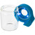 Cookies LED Lit Airtight Mag Jar in blue with lid