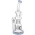 Flying Pig 12" Double Matrix Stemless Recycler, Blue