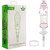 A pink Mega Series Rocket Nectar Collector with Tree Perc with its box and all included accessories.