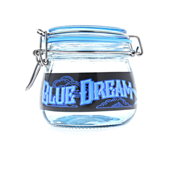 Dank Tank Airtight Glass Stash Jar - Blue Dream, Large