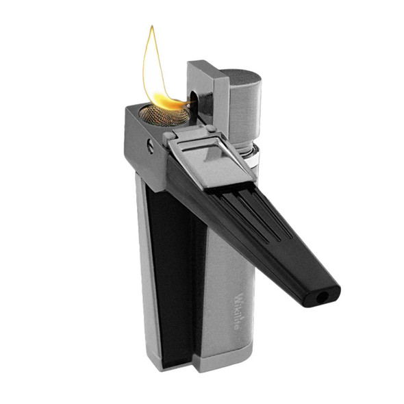 Wikilite All-In-One Metal Pipe & Lighter – Portable Smoking System