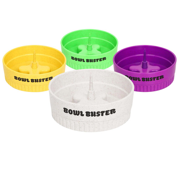 Bowl Buster Ashtray – Eco-Friendly Hemp-Plastic Ashtray with Knock Platforms & Built-In Poker
