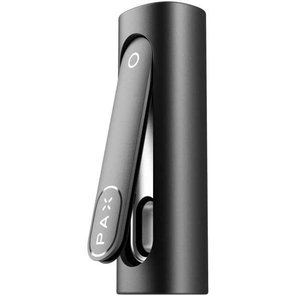 PAX FLOW Dry Herb Vaporizer in Onyx color.