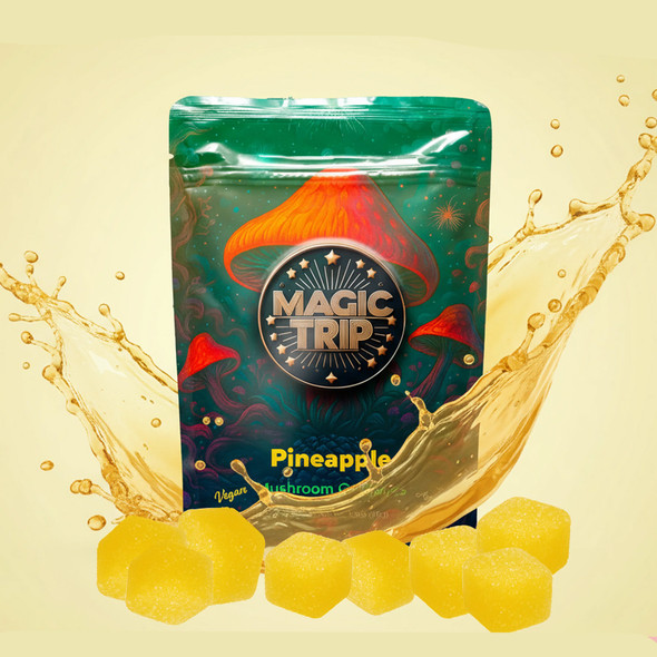 Magic Trip Mushroom Gummy 8pk - Pineapple