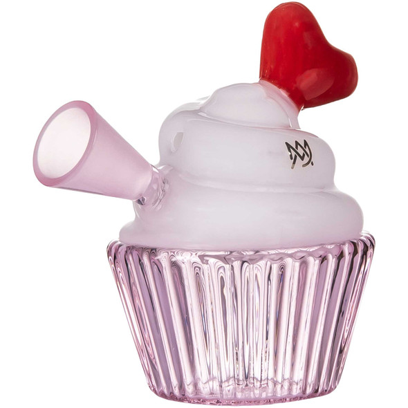 MJ Arsenal Baby Cake Joint Bubbler – Limited Edition Valentine's Day 2026 Cupcake Glass